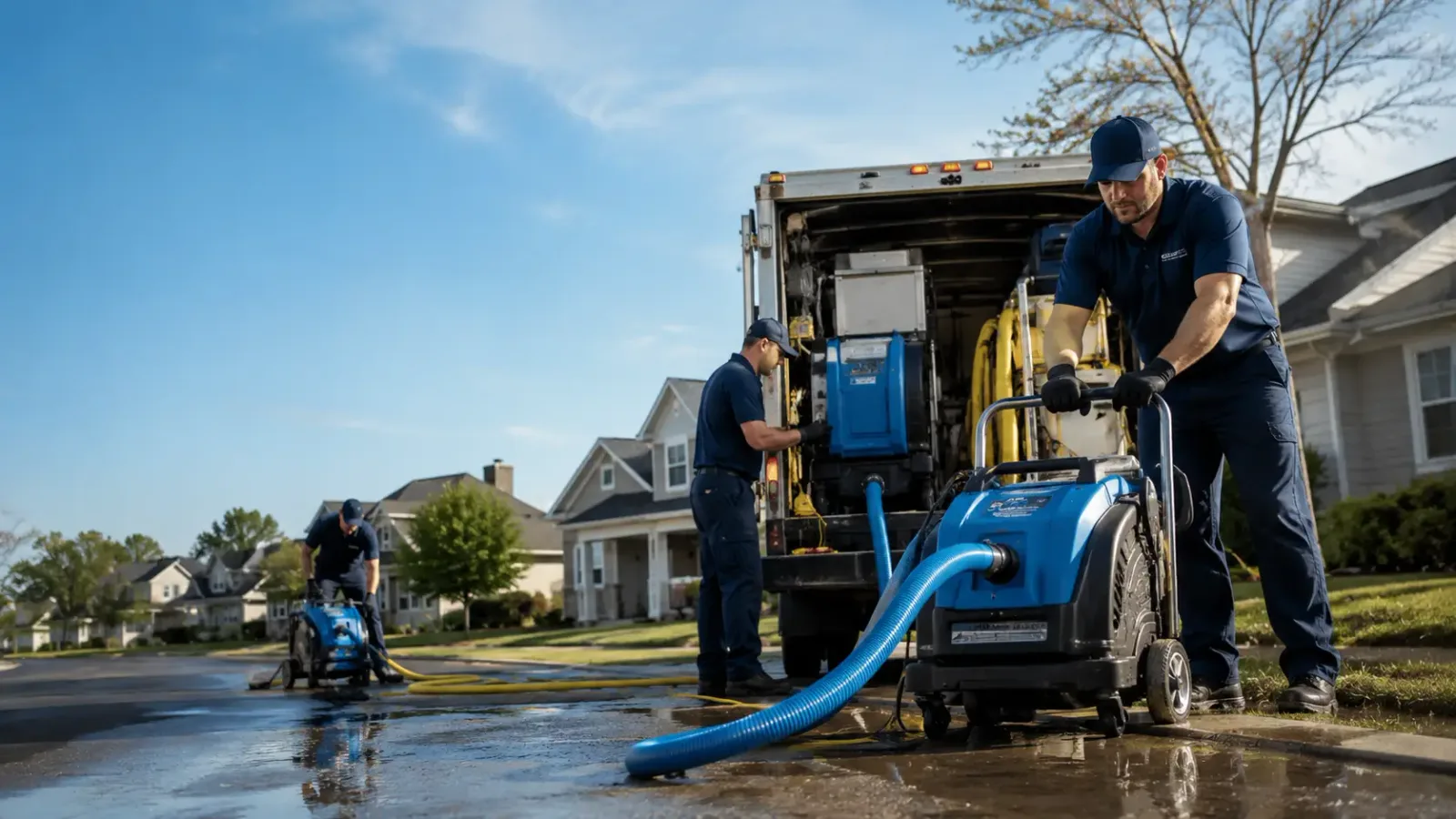Flood Damage Cleanup in Wheeler, MI